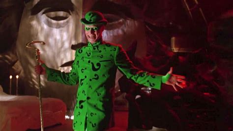 Batman Forever! A Dark Knight with Neon Colors and Jim Carrey's Hilarious Riddler